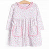 Saffron Stripes Dress, Pink