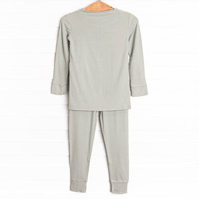 Sage Slumber Bamboo Pajama Set, Green