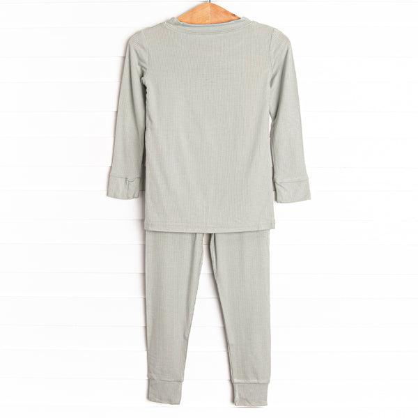Sage Slumber Bamboo Pajama Set, Green