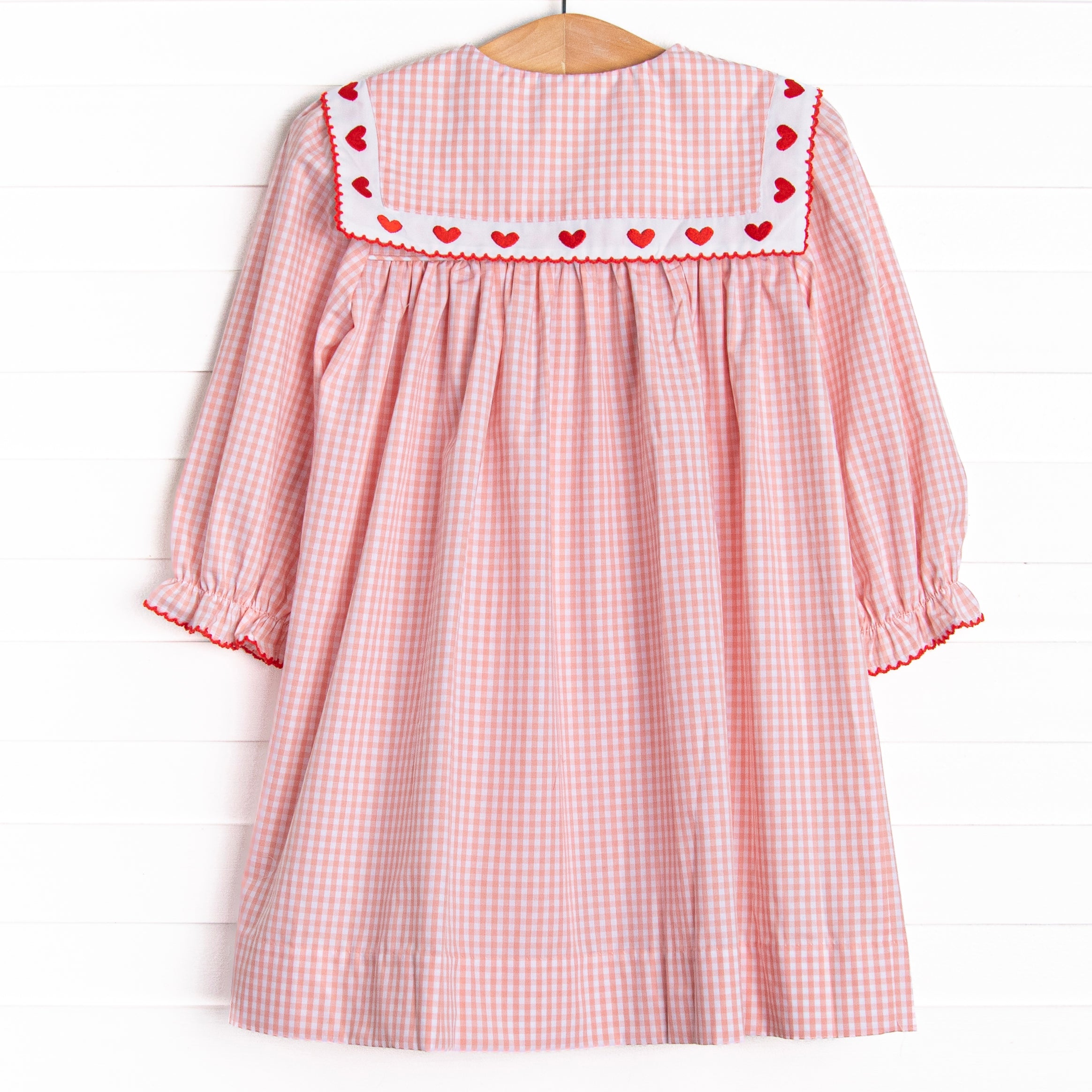 Girl's Close to the Heart Embroidered Dress in Pink size 3T | Stitchy Fish Girl's Close to the Heart Embroidered Dress in Pink size 3T | Stitchy Fish