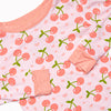 Cherry Sweet Dreams Bamboo Pajama Set, Pink