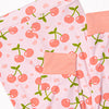 Cherry Sweet Dreams Bamboo Pajama Set, Pink