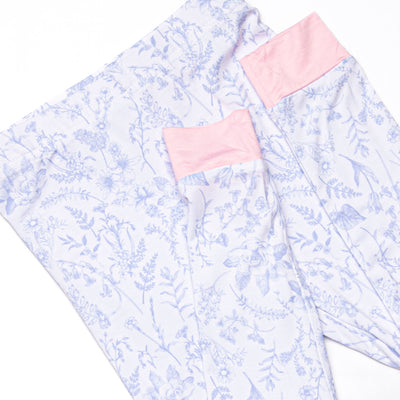 Timeless Toile Bamboo Pajama Set, Blue