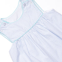 Samuel Seersucker Bubble, Blue