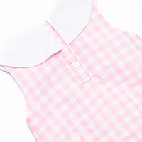 School Scholar Embroidered Bubble, Pink