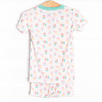 Sprinkle of Color Bamboo Pajama Short Set, Green