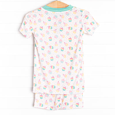 Sprinkle of Color Bamboo Pajama Short Set, Green