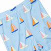 Sleep at Sea Bamboo Pajama Short Set, Blue