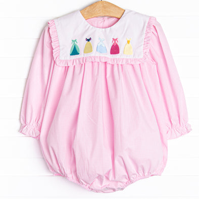 Dress-up Dreams Embroidered Bubble, Pink