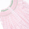 Go With the Flow Smocked Diaper Set, Pink