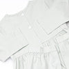 Blue Bronco Smocked Romper, Green