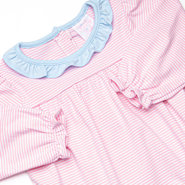 Amelia Bubble, Pink Stripe