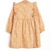 Macie Marigold Side Tie Dress, Yellow