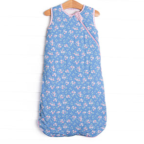 Grace Garden Bamboo Sleep Bag, Blue