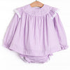 Plum Crazy Diaper Set, Purple