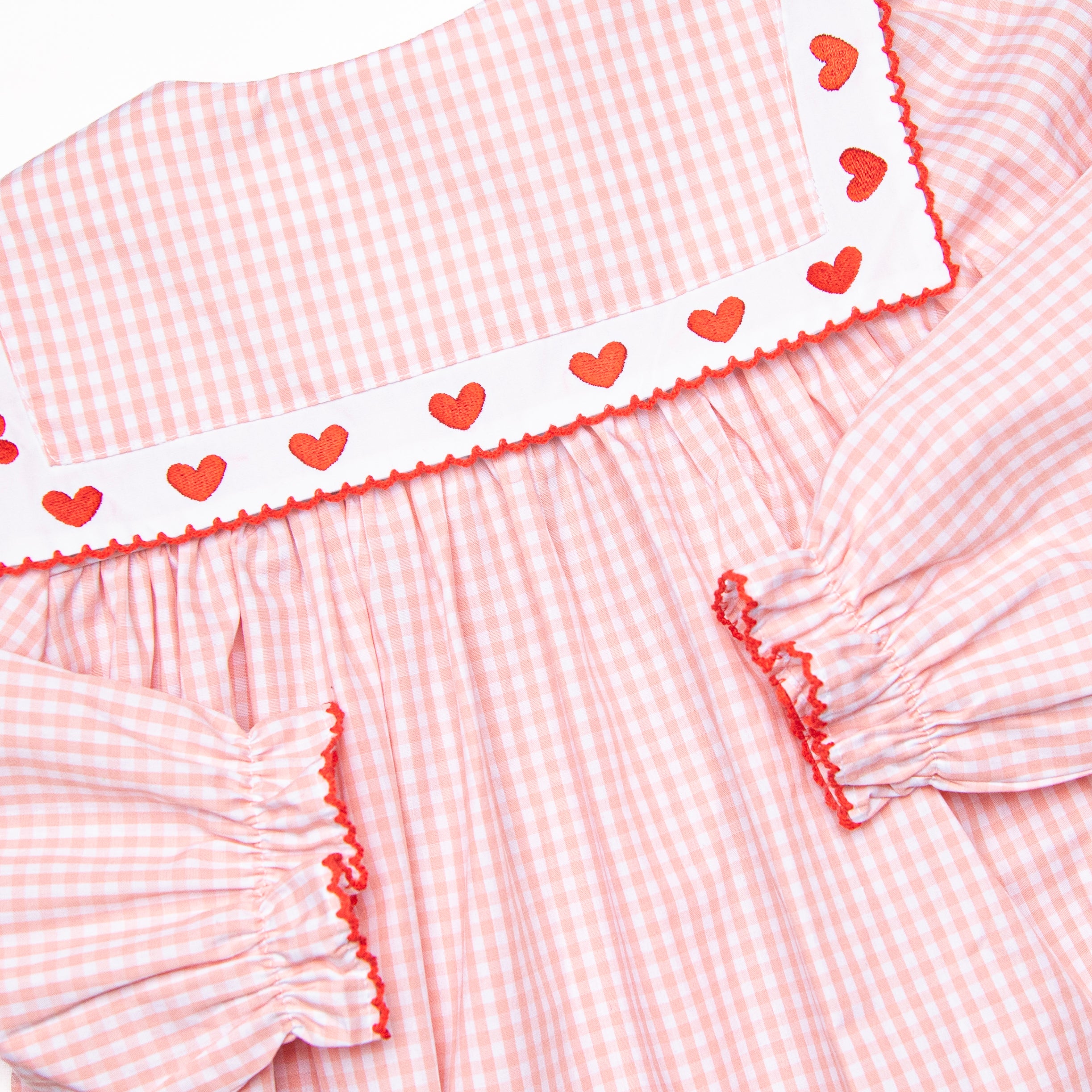 Girl's Close to the Heart Embroidered Dress in Pink size 3T | Stitchy Fish Girl's Close to the Heart Embroidered Dress in Pink size 3T | Stitchy Fish