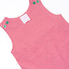 Christmas Eve Night Applique Jon Jon, Red