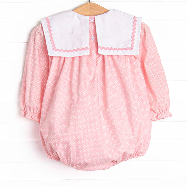 Polly Polka Dot Bubble, Pink