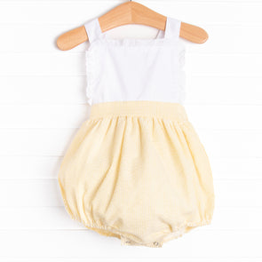 Plain Jane Bubble, Yellow Seersucker
