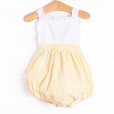 Plain Jane Bubble, Yellow Seersucker