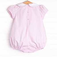 Birthday Wish Embroidered Bubble, Pink
