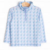 Bogey Blues Performance Pullover, Blue