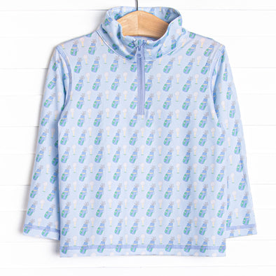 Bogey Blues Performance Pullover, Blue