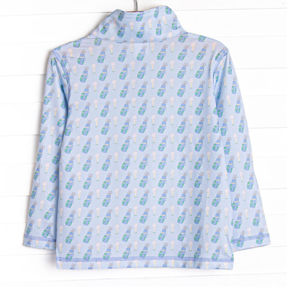 Bogey Blues Performance Pullover, Blue
