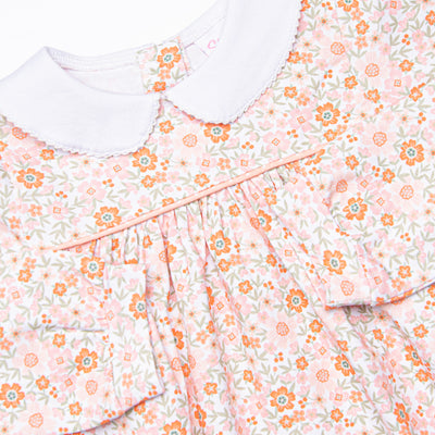 Coral Me Cute Legging Set, Orange