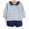 Effortless Days Bloomer Set, Blue