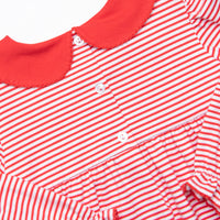 Sleigh Ride Smocked Legging Set, Red