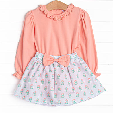 Medallion Memories Skirt Set, Pink
