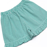 Storybook Flight Embroidered Ruffle Short Set, Pink
