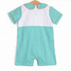 Prim Pumpkins Embroidered Jon Jon, Green