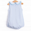 Freshly Picked Petals Applique Bubble, Blue