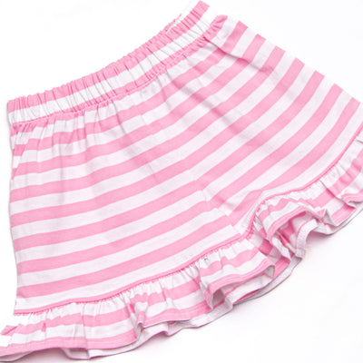 Magical Mouse Applique Ruffle Short Set, Pink