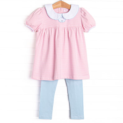 Abigail Legging Set, Pink