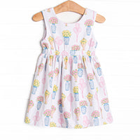Garden Party Petals Dress, Pink