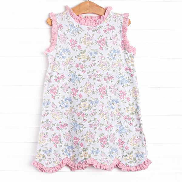 Lace and Lillies Dress, Pink