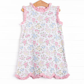 Lace and Lillies Dress, Pink
