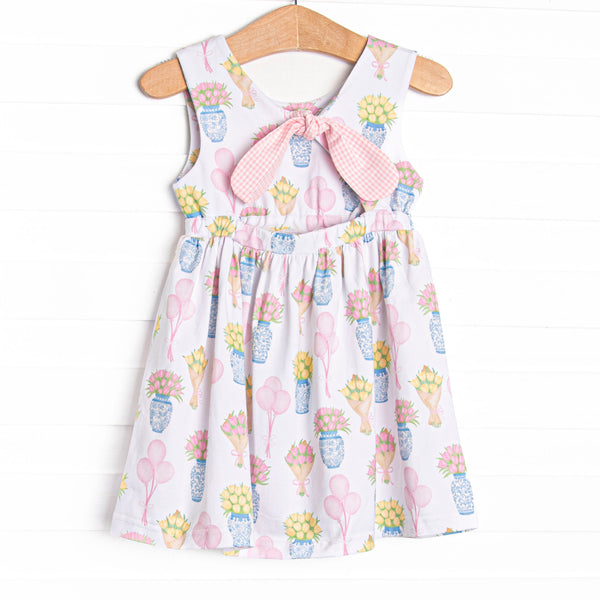 Garden Party Petals Dress, Pink
