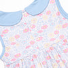 Blooms in the Breeze Ruffle Short Set, Blue