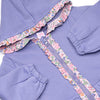 Francesca Florals Zip-Up Jacket, Blue