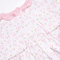 Saffron Stripes Dress, Pink