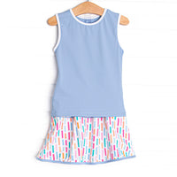 Shelby Skort Set, Blue