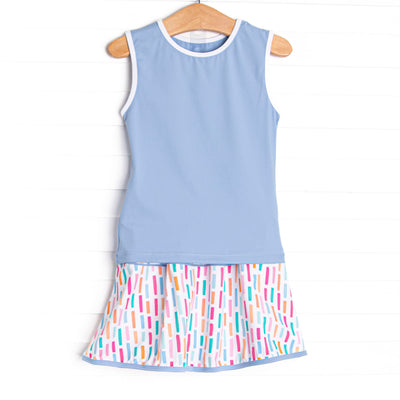 Shelby Skort Set, Blue