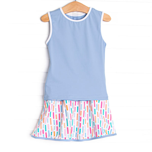 Shelby Skort Set, Blue