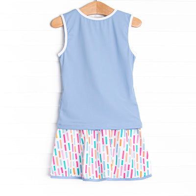 Shelby Skort Set, Blue