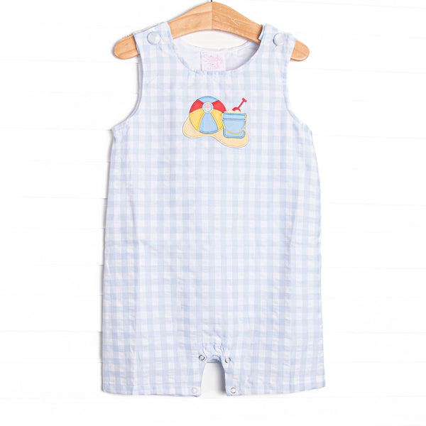 By the Beach Applique Jon Jon, Blue
