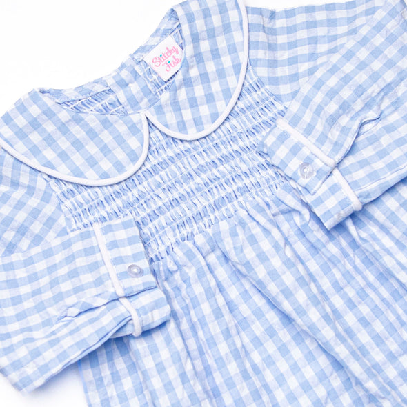 Going Gingham Bubble, Blue